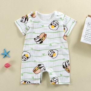 JIAOJIAOBAOBEI | Bodysuit Bé Sơ Sinh Thoáng Khí Cotton