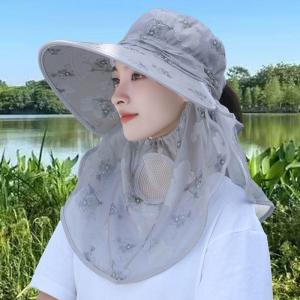 UV Protection Neck Guard Sun Hat M