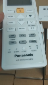 < HÀNG CHÍNH HÃNG> Điều khiển MÁY LẠNH điều hòa Panasonic 1 chiều 2 chiều Inverter Nanoe-