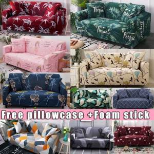 1/2/3/4 Seater Sofa Cover Dust-proof Protector Couch Slipcover L-Shape Elastic Sofa Cover for Home Decor