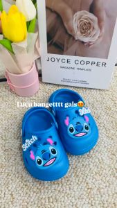 MYFEIDA - FEDOR E-089-1 SANDAL ANAK KARAKTER STITCH BAHAN PREMIUM DENGAN ANTI SLIP