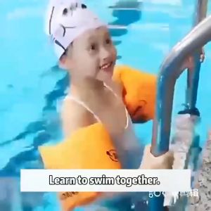 1 pair aldult arm floater swimming arm ring childrens inflatable arm ring thick round arm ring
