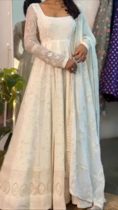 [PRE-ORDER] Ready Made Heavy Foux Goargate With Heavy Embroidery Siqvas Work Suit (10-15days delivery)