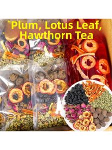 Plum Hawthorn Lotus Leaf Tea
