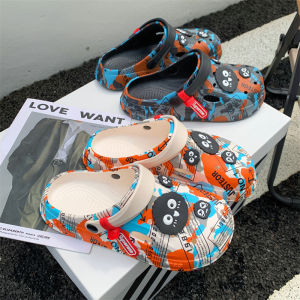 รองเท้าแตะชายหาดแบบใหม่สำหรับผู้ชายในช่วงฤดูร้อน พื้นนุ่ม กันลื่น ทนทานต่อการสึกหรอ รองเท้าแตะแบบสวมสบายสำหรับคู่รัก