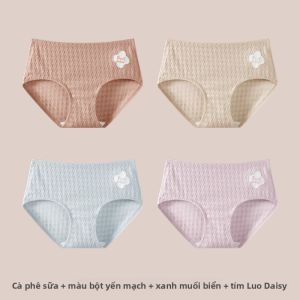 Quần lót MiiOW cho nữ vải cotton 100% thoáng khí kháng khuẩn