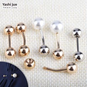 Yisheng | Pearl Dual Head Metal Decorative Secure Fit Button