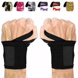 1Pcs Bandage Wrist Wraps Support Men And Women Weight Lifting Crossfit Strength Training Grip Professional Heavy Duty Bodybuild