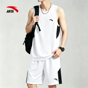 ANTA | Quick-Dry Summer Training Basketball Mens Set Customizable