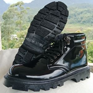 Sepatu  Mengkilap Dan Doff Harian Pria SECURITY PNS Dan Instansi Lain