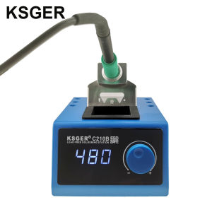KSGER C210 บัดกรีดิจิทัล ตัวควบคุมอัจฉริยะ JBC-210 เคล็ดลับ 150-480C 85วัตต์
