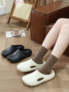 ZenShoe รองเท้าแตะสำหรับผู้ชายและผู้หญิง รองเท้าแตะสวมง่าย สวมใส่ได้ทั้งในร่มและกลางแจ้ง รองเท้าแตะ EVA กันน้ำและกันลื่นรุ่นใหม่