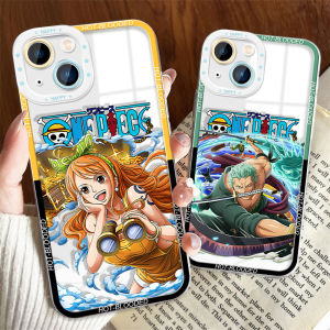 💘A12S A12 A5S Luffy Ace Zoro Nami OPPO เคสมือถือคริสตัลการ์ตูนกันกระแทกแบบดั้งเดิมเคสมือถือใสคลุมทั้งหมดป้องกันกล้อง