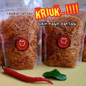 KERING KENTANG / KENTANG MUSTOFA PEDAS MANIS 250 gram