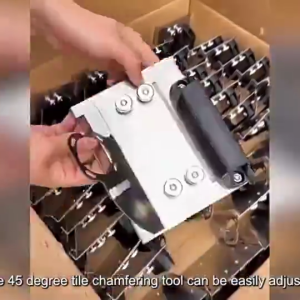 ร้านคนไทย! ขาตั้งเครื่องบดมุม ตัดมุมกระเบื้อง 45° กรอบผู้ถือเครื่องบด แบบพกพา สำหรับเครื่องมือลบมุมกรอบเจียรมุม เลื่อนได้อย่างราบรื่น ลบมุมได้รวดเร็ว