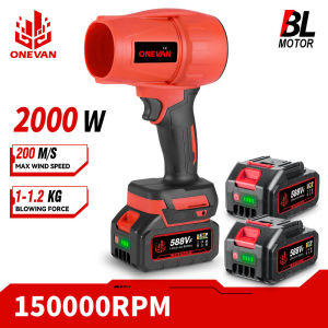 máy thổi bụi cầm tay tuabin thổi 200 mét/giây không chổi than Turbo Blower cầm tay điện không dây máy thổi khí máy tính Bàn phím Chổi Quét Bụi công cụ cho Makita 18V Pin