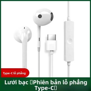 Tai Nghe Có Dây Đế Tre Original Cho Điện Thoại Di Động Oppo Reno 14/15 Find X9/X8 Pro/12/13 Phụ Kiện Âm Thanh Phổ Thông