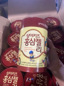 Thạch Hồng Sâm Baby Sanga Hàn Quốc Cho Bé - HŨ 30 GÓI * 20gr