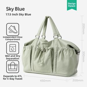 AJI | Womens Lightweight Large Capacity Travel & Gym Bag