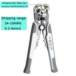 Professional Electrician Wire Tool Cable Wire Stripper Cutter Crimper Automatic Crimping Stripping Pliers Hand Tools Cutting