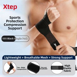 XTEP | Wrist Support Band Sprain Prevention Tendonitis Recovery For Badminton