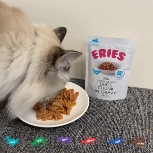 Eries Chunk In Gravy Series Cats Food 85g x 12 Pouch/Box (6 Flavours)