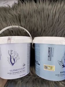 Bột Tẩy Tóc Elgon Màu Xanh Khử Ánh Sắc Cam Nâng Sáng Màu Tóc Lên Đến 9 Cấp Độ ( Mẫu Mới )