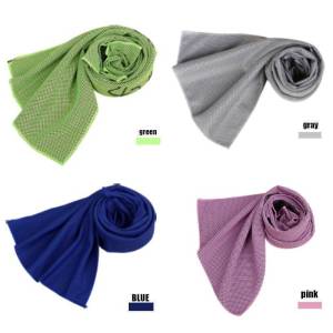 Sports Gym Jogging Enduring Running Instant Ice Cold Chilly Pad Cooling Towel microfiber cooling towel quick drying towel for sports yoga or gym soft breathable cloth to keep you cool and dry easy to use and lightweight machine washable