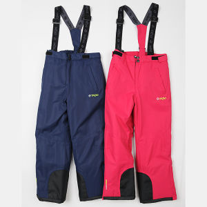 European Original Order Childrens Ski Pants Thick Quilted Thermal and Windproof Waterproof Clothing Northeast Snow Village Foreign Trade Original Order