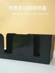 🔥Ready Stock🔥 Multipurpose Box Organizer 6-Compartments Bar Supplies Swizzle Sticks/Napkins/Cocktail Straws Storage Box