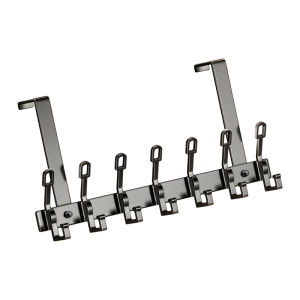 LOCIKA | Adjustable No-drilling Door Back Hook for Coat Hat Storage