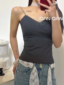 Black Strapless Crop Top Womens Integrated Pad Self-Contained Sweet Cool Spicy Girl Style Base Shirt Beautiful Back