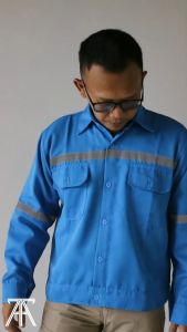 DIKIRIM DARI BANDUNG: Kemeja Safety & Seragam Kerja Proyek Mekanik