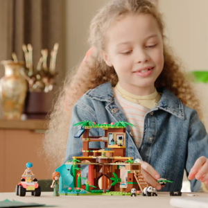 LEGO Friends 42648 Panda Sanctuary Animal Care (243 Pieces) Mainan Anak Perempuan Building Block Toys