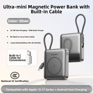 PISEN | Mini Magsafe Wireless Fast Charging Power Bank