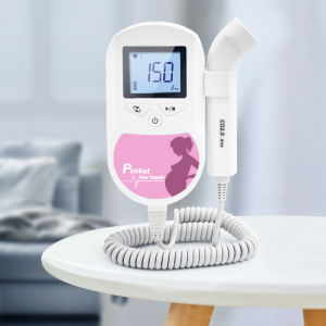 CONTEC Baby Sound C Fetal Doppler Baby Heart Beat Monitor with 3 Mhz Probe for Pregnancy Baby Heart Checking