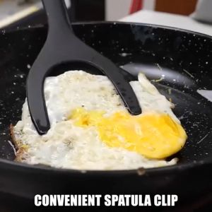 2In1 Grip And Flip Tongs Pancake Clamp Beefsteak Turners Toast Pancake Clamp Kitchen Cooking Tools
