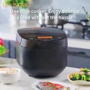 5L Large Capacity Multi-function Rice Cooker Black Smart Screen Non-stick Rice Cooker Suitable for 2-8 People