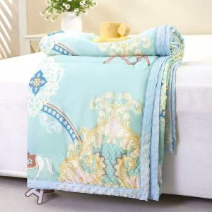 Summer Quilt Cooling Lightweight Air Condition Comforter Twin Queen Size Class a Printed Bedding for Children Single/Double Bed Blanket