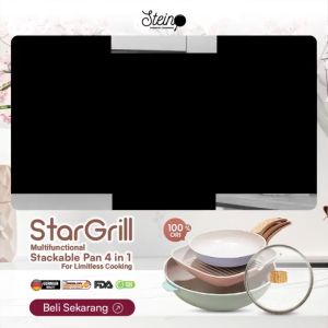 Panci Stainless Steel untuk Memasak: Mengenal Stein Star Grill Stackable Floating Pan Starpan
