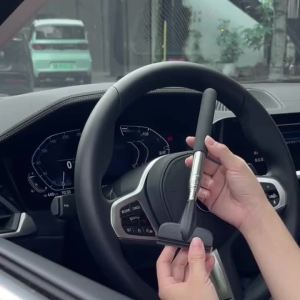 Multi functional telescopic wiper convenient cleaning car rearview mirror wiper 2-in-1 window cleaner