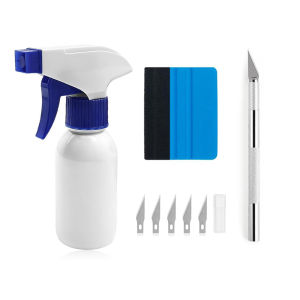 New Car Window Film Kit Vehicle Glass Protective Film Installing Tool Automotive Wrap Squeegee Tint Application Accessories