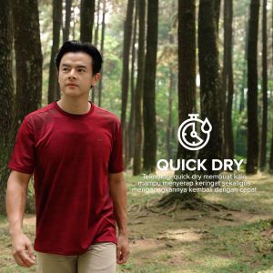 LGS - Slim Fit - Kaos Casual Pria Biru Navy JTS.329.C3180F.01.C