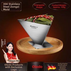 Olodo | Stainless Steel Bamboo Zongzi Molding Tool