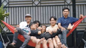 BOGABOO Hammock ORZAH 300 x 150 cm Tali Webing Tubular - Hammok Camping 2 Orang - Ayunan Gantung - Hamok Max 200 kg