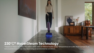 Tineco Floor One S9 Artist Steam Pro (Purple) 230°C HyperSteam | 25kPa Suction | 110mins Runtime Smart Layflat Floor Washer Wet Dry Vacuum Cleaner