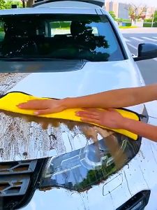 ขายดี 30x60cm ผ้าเช็ดรถไมโครไฟเบอร์แบบหนา ผ้าไมโครไฟเบอร์สำหรับรถยนต์ ไม่เป็นขุย ไม่เป็นรอยขีดข่วน ดูดซับน้ำได้ดี ใช้ซ้ำได้ สำหรับใช้ในบ้าน ห้องครัว ทำความสะอาดหน้าต่าง