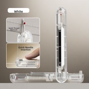 HALEXIONG | Elegant Transparent Double Headed Needle Threader