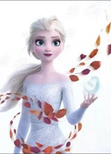 Canvas Painting Disney Movie Frozen Anna Elsa Princess For Kids Bedroom Wall Art Cartoon Poster Pictures For Home Decor