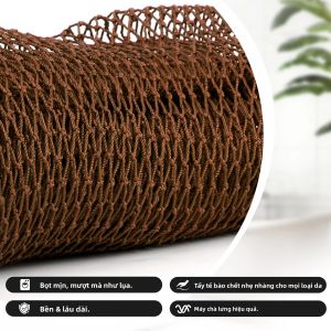 Bộ 2 Miếng Bọt Biển Tắm Lưới Châu Phi Tẩy Tế Bào Chết Cho Mọi Loại Da Phụ Kiện Tắm Sữa Tắm Gel Tắm 45 Inch